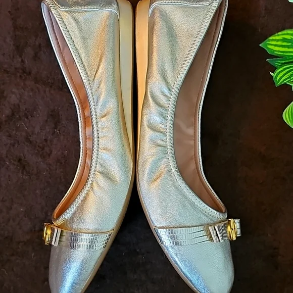 Cole Haan Women's Light Gold Flats - Picture 8 of 16